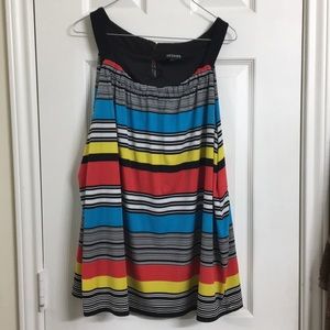 George- MultiColor flowy Top (XXL)
